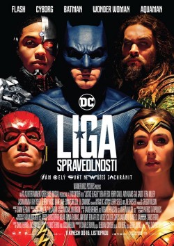 Český plakát filmu Liga spravedlnosti / Justice League