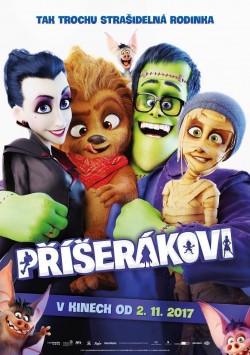 Český plakát filmu Příšerákovi / Happy Family