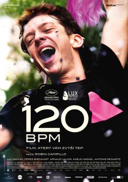 Český plakát filmu 120 BPM / 120 battements par minute