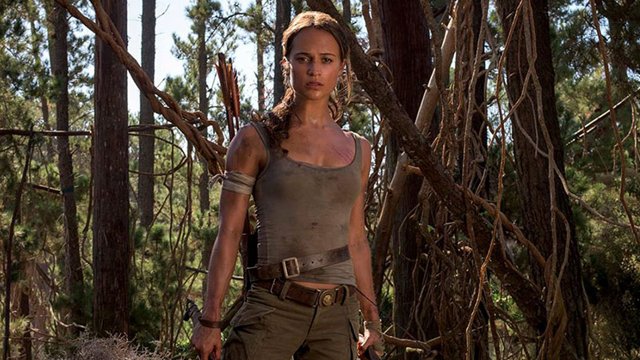 Alicia Vikander ve filmu Tomb Raider / Tomb Raider
