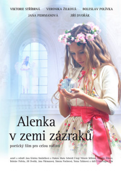 Český plakát filmu Alenka v zemi zázraků