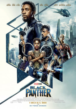 Český plakát filmu Black Panther / Black Panther