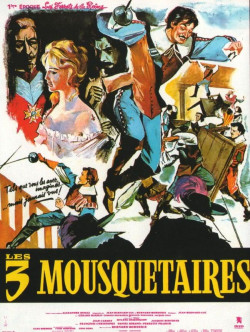 Plakát filmu Tři mušketýři: Královniny přívěsky / Les trois mousquetaires: Première époque - Les ferrets de la reine