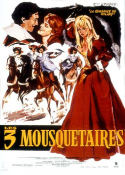 Plakát filmu Tři mušketýři: Pomsta Milady de Winter / Les trois mousquetaires: La vengeance de Milady