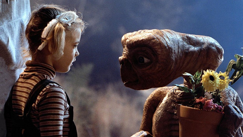 Drew Barrymore ve filmu E.T. - Mimozemšťan / E.T.: The Extra-Terrestrial