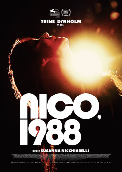 Český plakát filmu Nico, 1988 / Nico, 1988