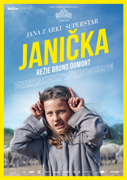 Český plakát filmu Janička / Jeannette, l'enfance de Jeanne d'Arc