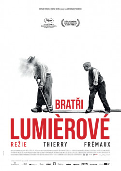 Český plakát filmu Bratři Lumiérové / Lumière!