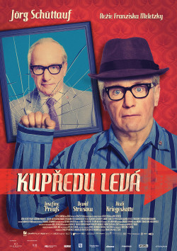Český plakát filmu Kupředu levá / Vorwärts immer!