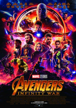 Český plakát filmu Avengers: Infinity War / Avengers: Infinity War
