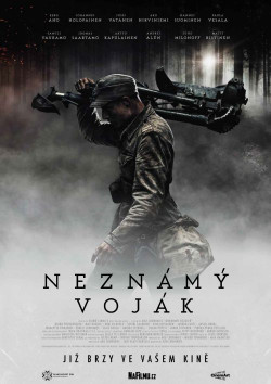 Český plakát filmu Neznámý voják / Tuntematon sotilas