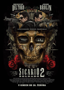 Český plakát filmu Sicario 2: Soldado / Sicario: Day of the Soldado