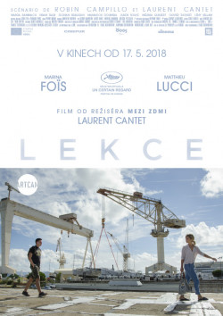 Český plakát filmu Lekce / L'atelier
