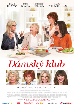 Český plakát filmu Dámský klub / Book Club