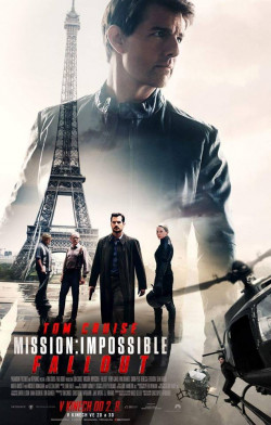 Český plakát filmu Mission: Impossible - Fallout / Mission: Impossible - Fallout