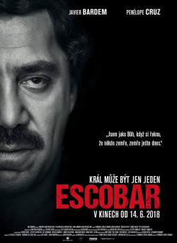 Český plakát filmu Escobar / Loving Pablo