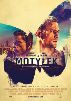 Český plakát filmu Motýlek / Papillon