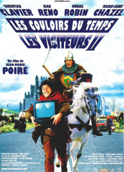 Plakát filmu Návštěvníci 2: V chodbách času / Les couloirs du temps: Les visiteurs 2