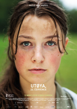 Český plakát filmu Utøya, 22.července / Utøya 22. juli