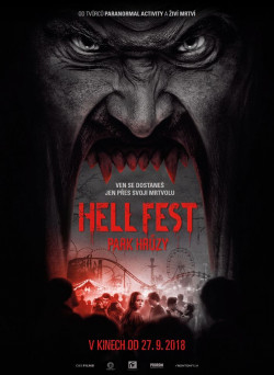 Český plakát filmu Hell Fest: Park hrůzy / Hell Fest