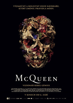 Český plakát filmu McQueen / McQueen