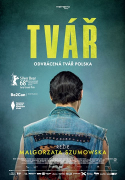 Český plakát filmu Tvář / Twarz