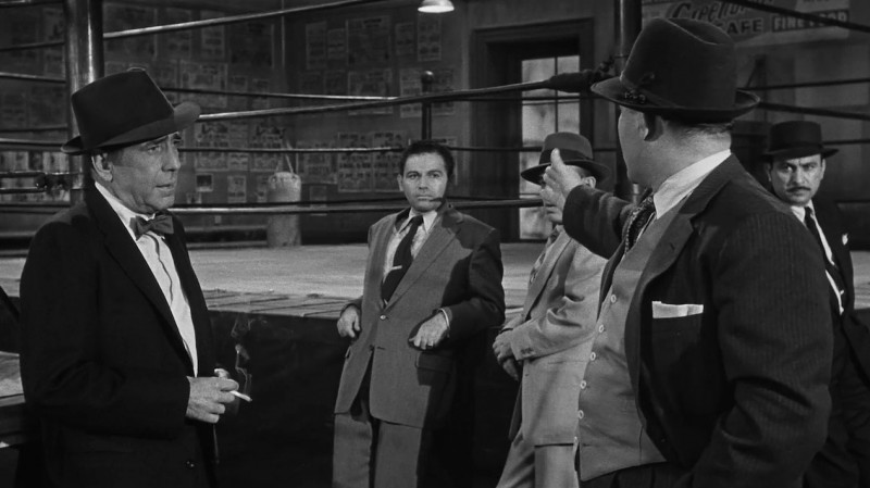 Humphrey Bogart ve filmu Tím hůř, když padnou / The Harder They Fall