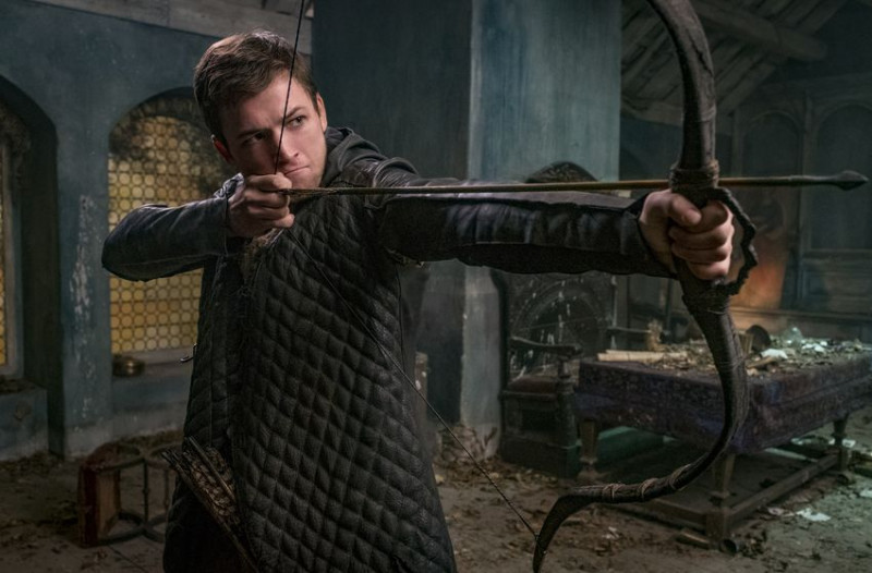 Taron Egerton ve filmu Robin Hood / Robin Hood: Origins