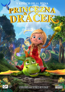 Český plakát filmu Princezna a dráček / The Princess and the Dragon