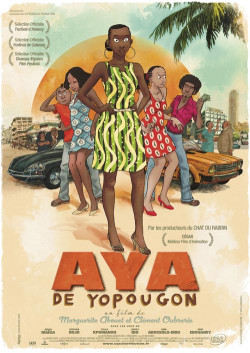 Plakát filmu Aya z Yopougonu / Aya de Yopougon
