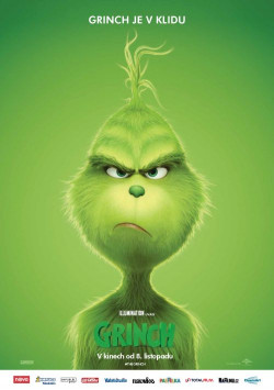 Český plakát filmu Grinch / The Grinch