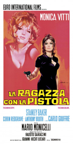 Plakát filmu Dívka s pistolí / La ragazza con la pistola
