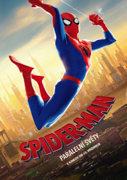Český plakát filmu Spider-Man: Paralelní světy / Spider-Man: Into the Spider-Verse
