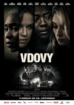 Český plakát filmu Vdovy / Widows
