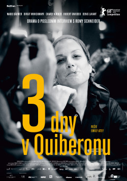Český plakát filmu 3 dny v Quiberonu / 3 Tage in Quiberon