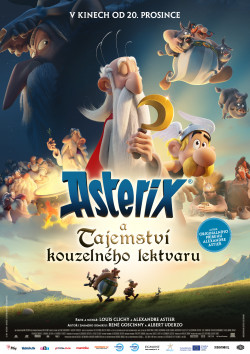 Český plakát filmu Asterix a tajemství kouzelného lektvaru / Astérix: Le secret de la potion magique