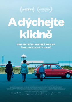 Český plakát filmu A dýchejte klidně / Andið eðlilega