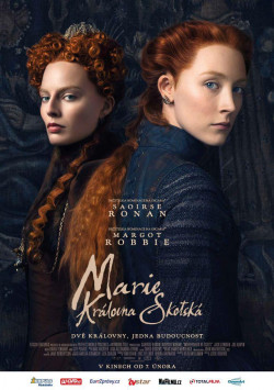 Český plakát filmu Marie, královna skotská / Mary Queen of Scots