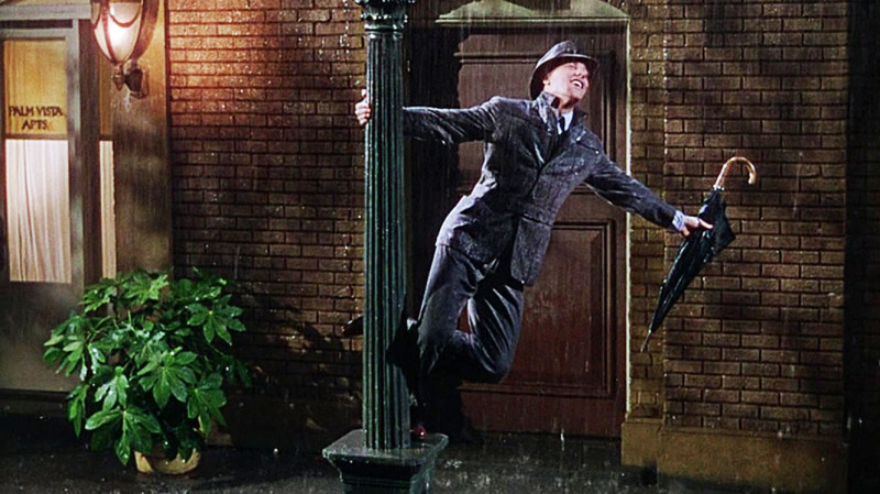 Gene Kelly ve filmu Zpívání v dešti / Singin' in the Rain