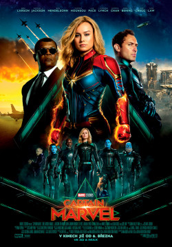 Český plakát filmu Captain Marvel / Captain Marvel