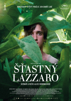 Český plakát filmu Šťastný Lazzaro / Lazzaro felice