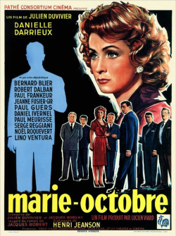 Plakát filmu Marie-Octobre / Marie-Octobre