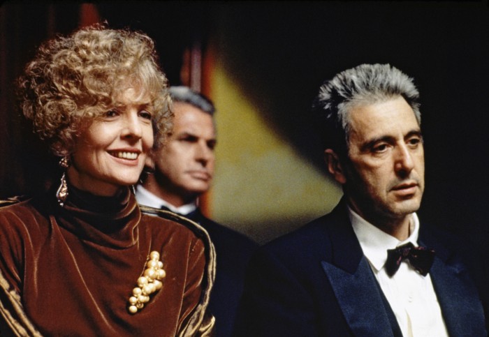 Al Pacino, Diane Keaton ve filmu Kmotr III / The Godfather: Part III