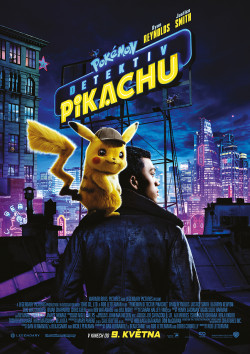 Český plakát filmu Pokémon: Detektiv Pikachu / Pokémon: Detective Pikachu