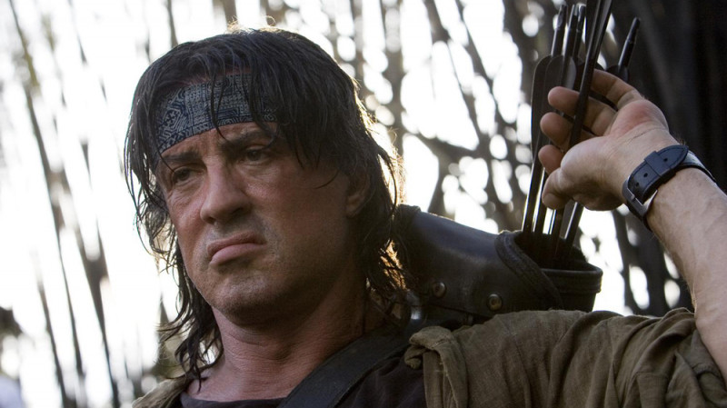 Sylvester Stallone ve filmu Rambo: Do pekla a zpět / Rambo