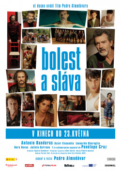 Český plakát filmu Bolest a sláva / Dolor y gloria
