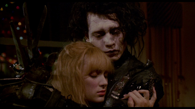 Johnny Depp, Winona Ryder ve filmu Střihoruký Edward / Edward Scissorhands