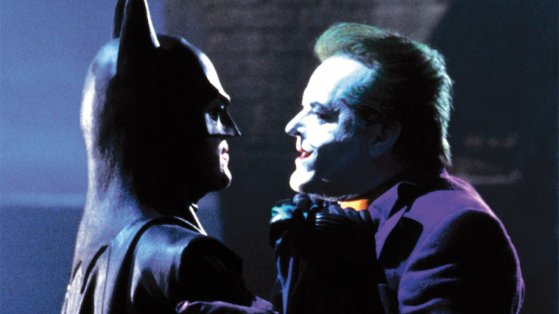 Michael Keaton, Jack Nicholson ve filmu  / Batman