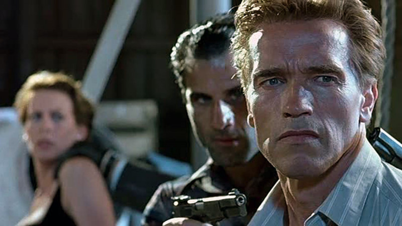 Arnold Schwarzenegger ve filmu Pravdivé lži / True Lies