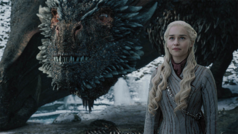 Emilia Clarke ve filmu Hra o trůny / Game of Thrones